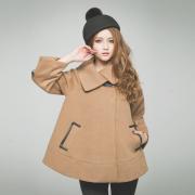 Temperament Of Cultivate One's Morality Show Thin Shawl Cloak Thick Woolen Cloth Cashmere Coat