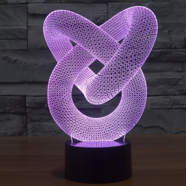 Creative 3d Illusion Lamp ..