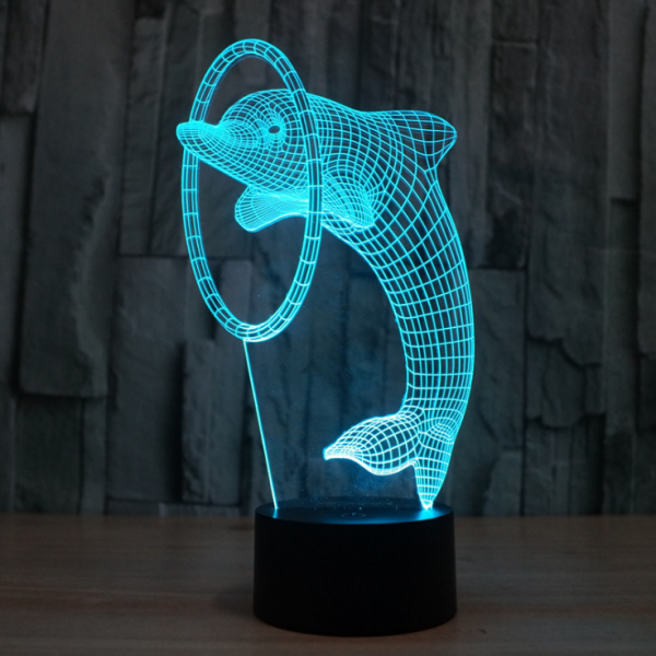 Creative 3d Illusion Lamp ..