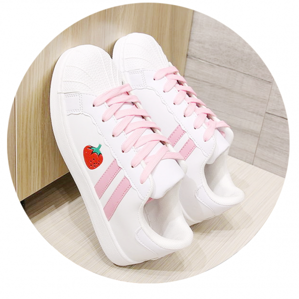 Lovely Strawberry Sandals ..